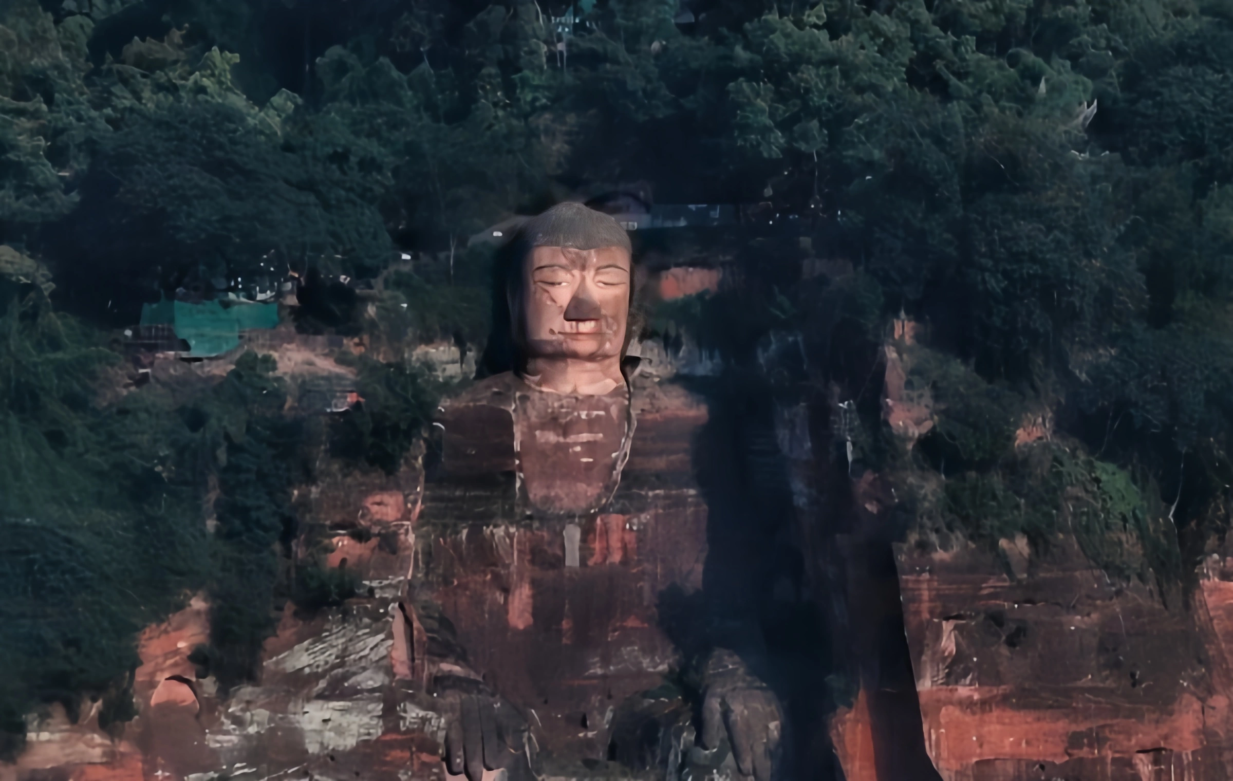 Leshan Giant Buddha Scenic Zona: La protección de mil años y la montaña en la confluencia de los tres ríos son una leyenda de un Buda-3