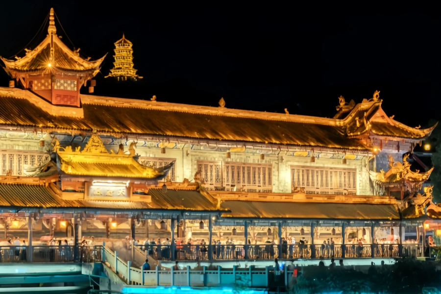 Lágrimas azules: El Mirage de galaxia azul en el río Minjiang-2