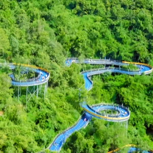 Hangzhou to OMG Park: Private Ride, Drift & Cave Tour