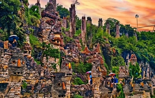 Yelang Valley, Guiyang: Reino de Piedra de un hombre-2