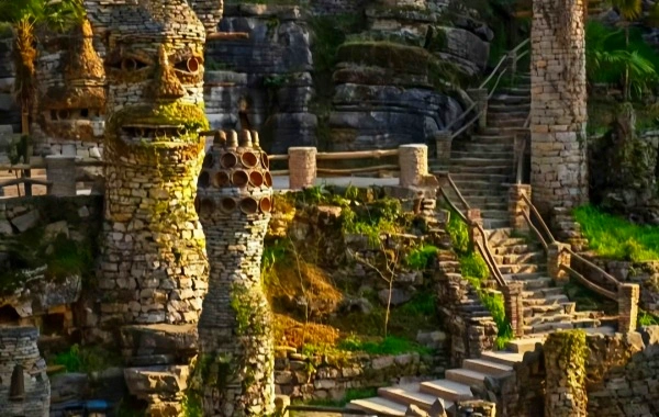 Yelang Valley, Guiyang: Reino de Piedra de un hombre-3