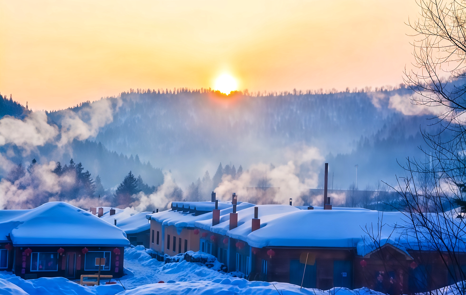 Parque Forestal Nacional Xuexiang: Un paisaje de sueños de invierno Desde un mar de bosques y campos de nieve hasta un mundo de cuentos de hadas