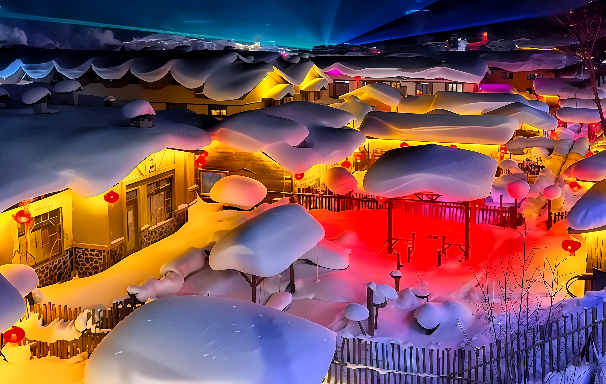 Parque Forestal Nacional Xuexiang: Un paisaje de sueños de invierno Desde un mar de bosques y campos de nieve hasta un mundo de cuentos de hadas-2