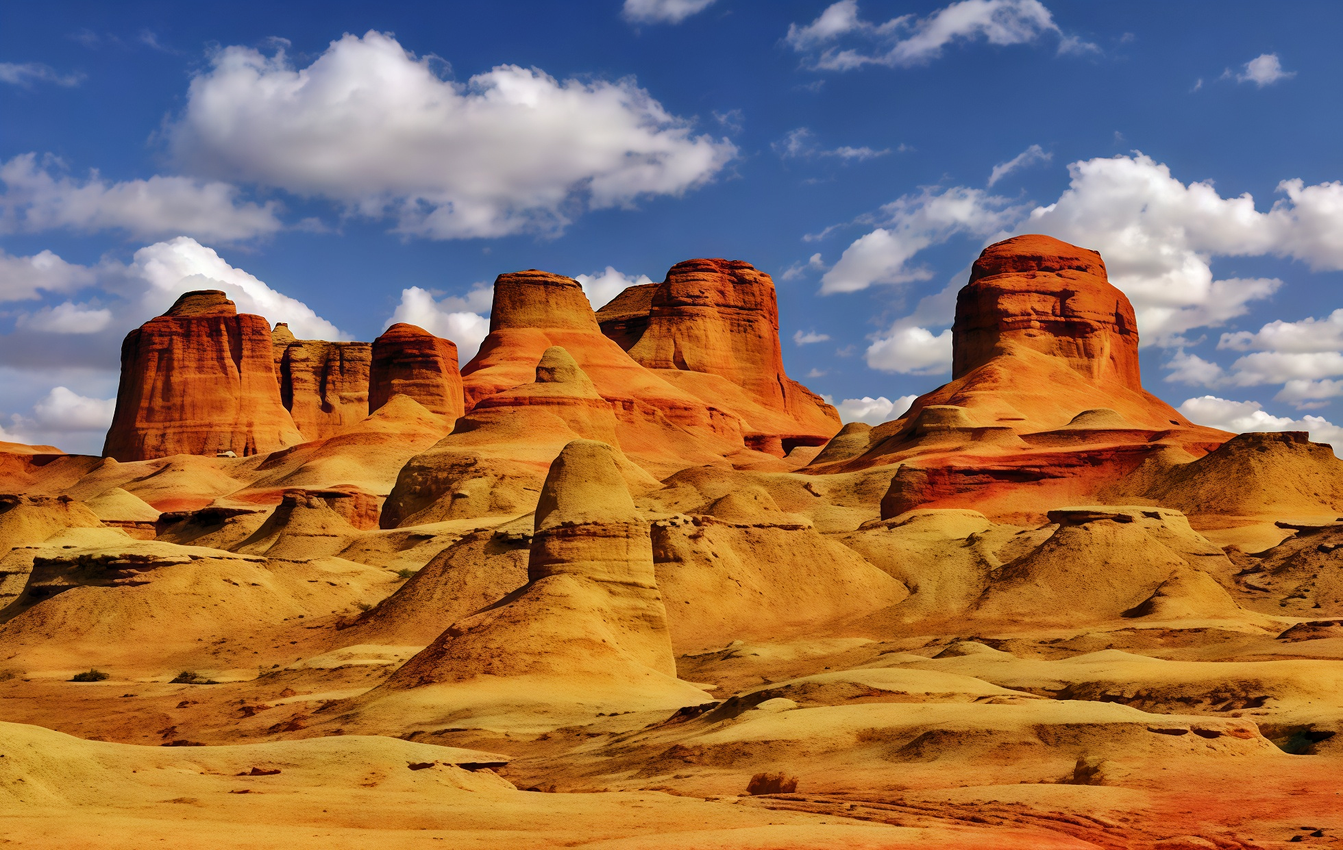 Urho Ghost City: Un viaje épico a través de Yardangs esculpidos por el viento que hace diez mil años