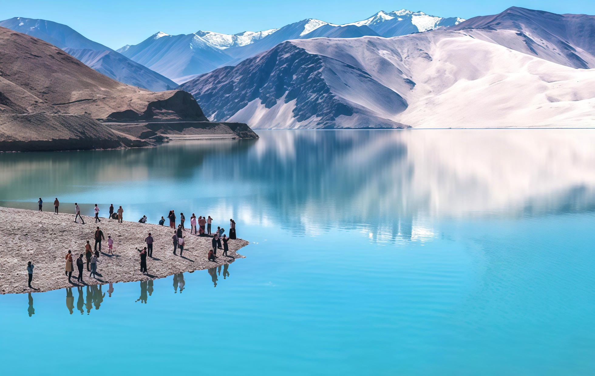 Baisha Lake: A Journey to a Borderland Wonderland Where Desert Meets Azure Waters-2