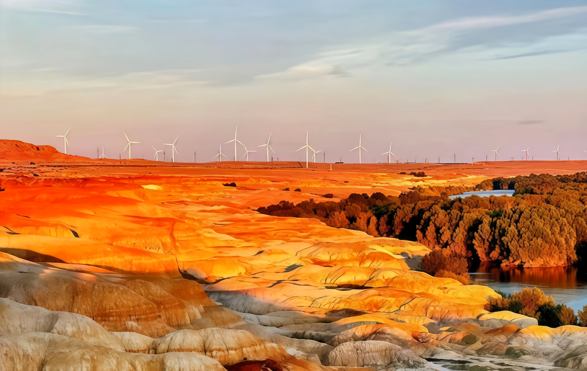 Wucaitan: God's Spilled Palette—A Fantastical Realm Divided by a River-2