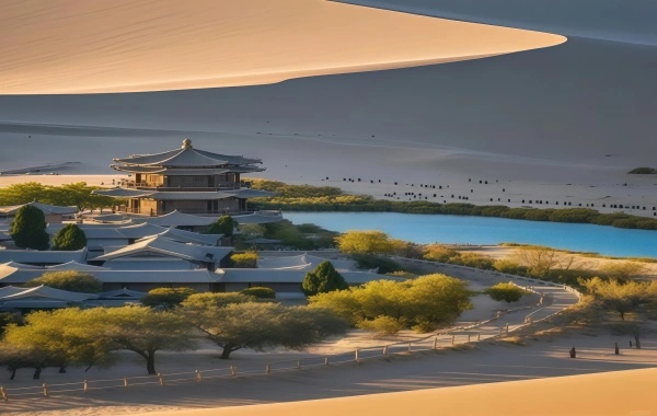 Mingsha Mountain & Crescent Spring: A Journey to a Thousand-Year Silk Road Marvel—Where Sand and Water Coexist-3